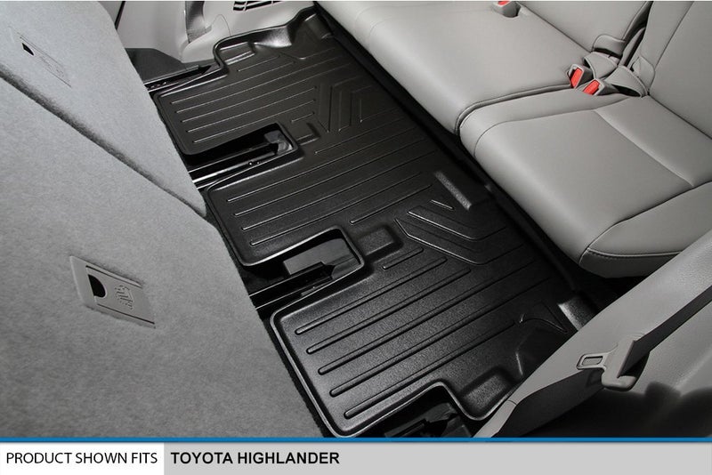 SMARTLINER Custom Fit Floor Mats 3rd Row Liner for 2014-2019 Toyota Highlander - Image 2